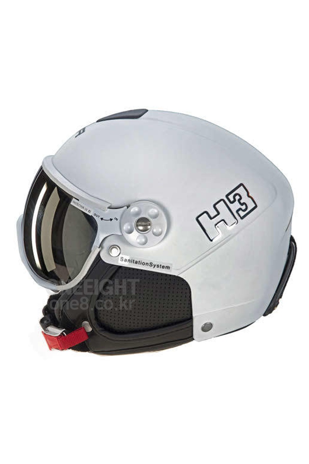햄머 헬멧 컬러 H3 2122 HAMMER COLOR-H3 001(WHITE MATT)_DFH71