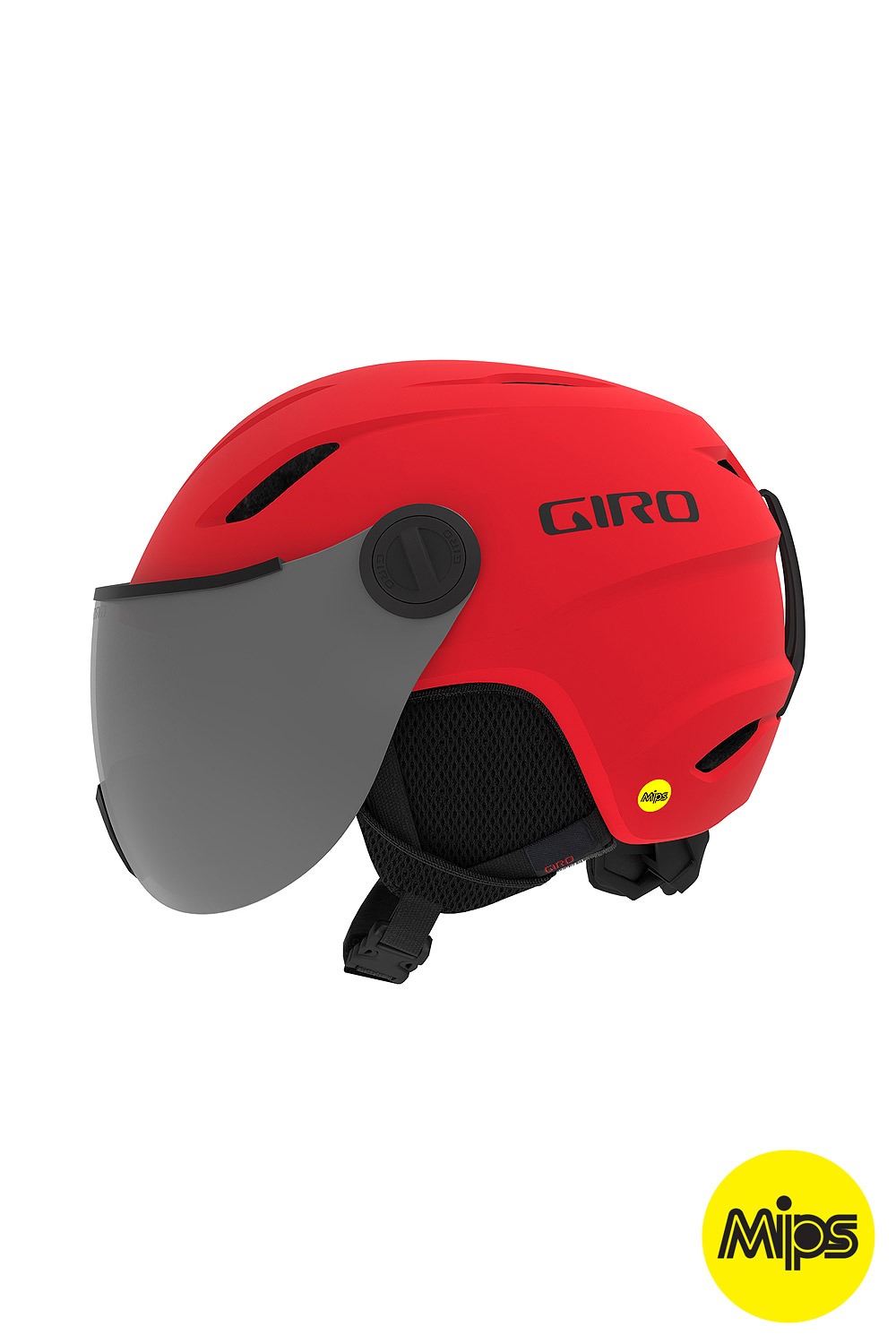 지로 키즈 헬멧 버즈 밉스 2021 GIRO_YOUTH BUZZ MIPS_MATTE BRIGHT RED_MIPS시스템/키즈헬멧_DFGO018RE
