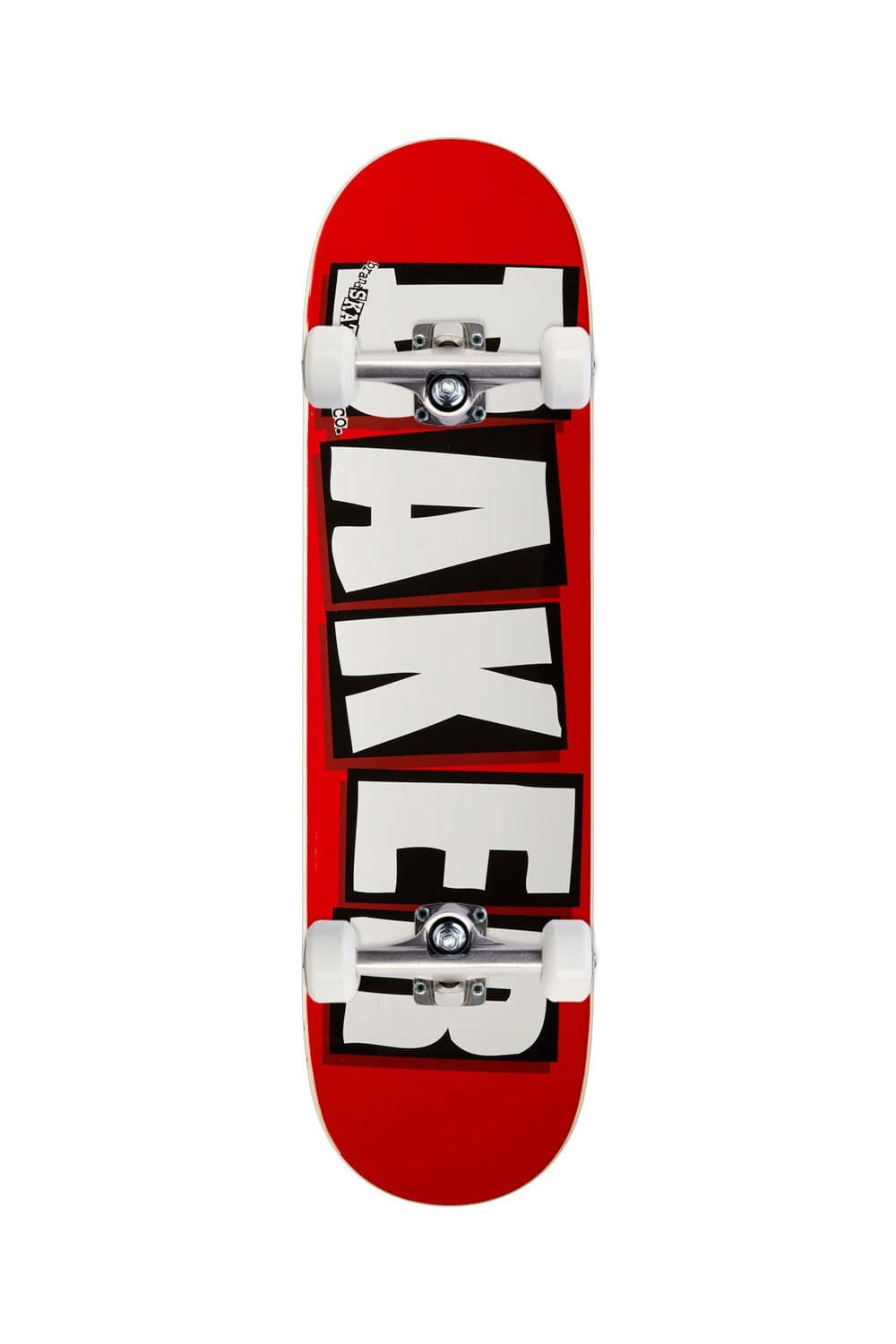 베이커 스케이트보드 컴플릿 BAKER_BRAND LOGO WHT 7.75_Z1BW005WH