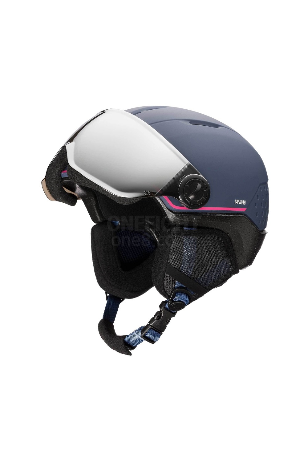 로시놀 스키/스노우 바이저 헬멧 우피 임팩트 2021 ROSSIGNOL WHOOPEE VISOR IMPACTS_BLUE/PINK_키즈/주니어_DFRS005BP