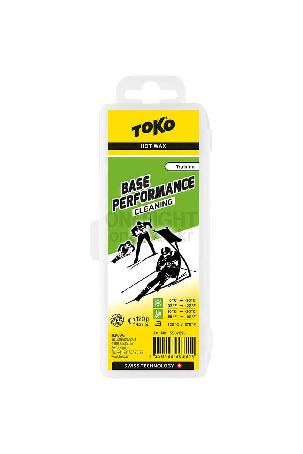 토코 베이스 퍼포먼스 클리닝왁스 120G TOKO_BASE PERFORMANCE CLEANING 120G_5502038_베이스 청소용 왁스_DHTK02500