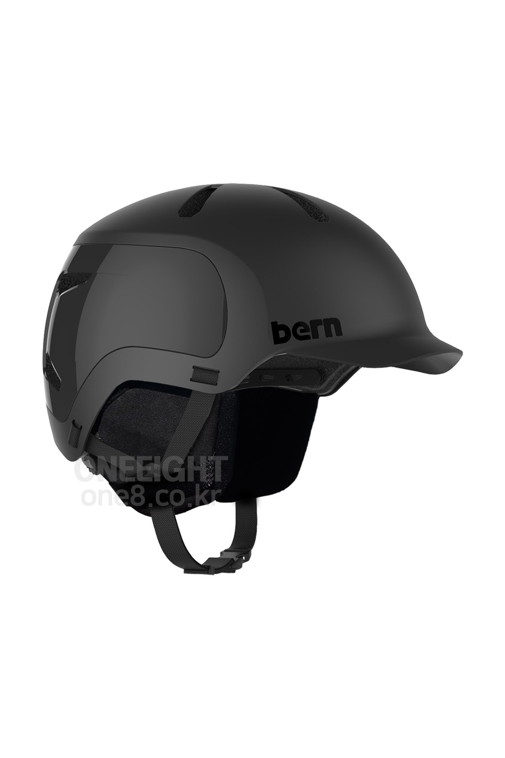 2122 번/베른 헬멧 와츠 2.0 아시안핏 2122 BERN_ASIAN WATTS 2.0_MATTE BLACK W/ BLACK LINER_DFBE111BK