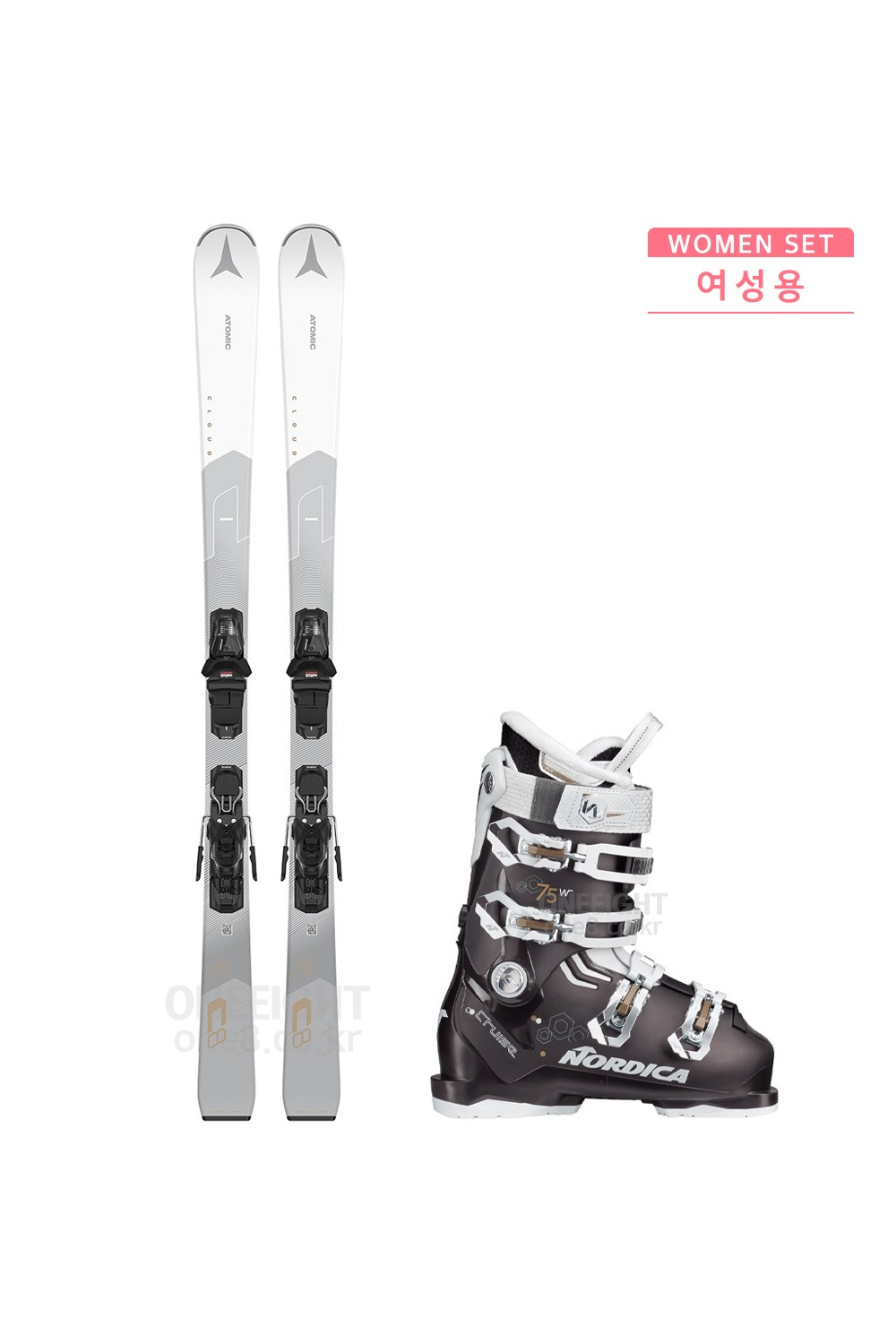 P010 아토믹 여성 스키 세트